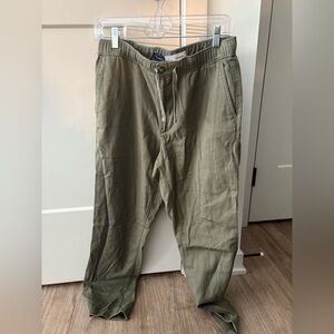 Old navy olive green pants